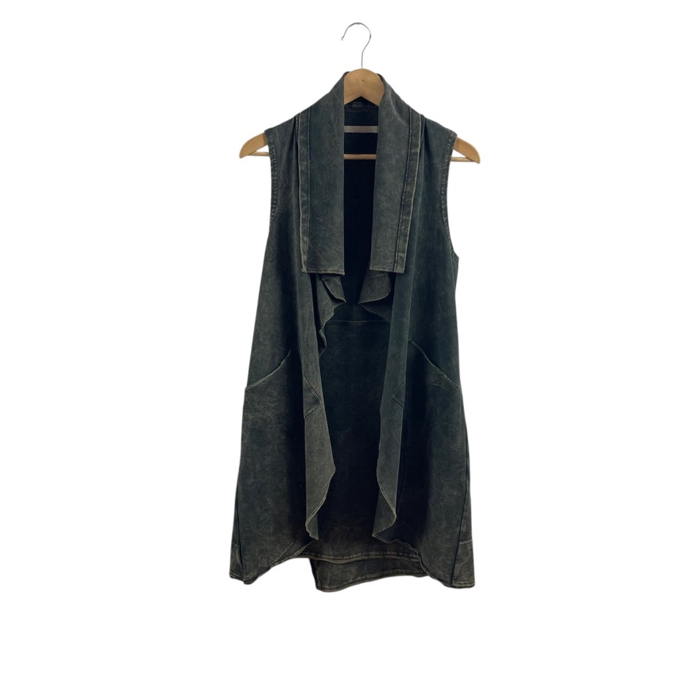 Testimony‎ Los Angeles Vest Women's Acid Wass French Terry Grunge Boho S